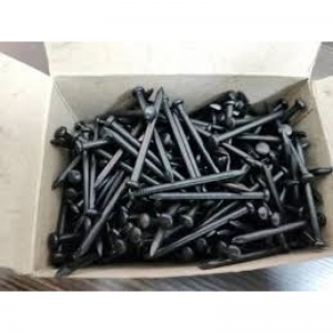 Black Concrete Nails